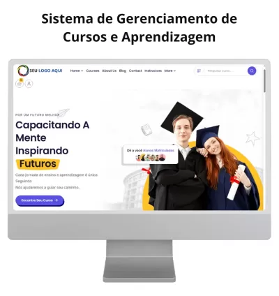 Sistema De Gerenciamento De Cursos E Aprendizagem Php