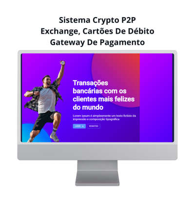 Sistema Crypto P2P Exchange, Cartões De Débito Gateway De Pagamento