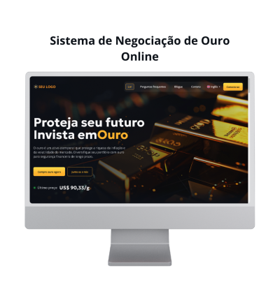 Sistema De Negociação De Ouro Online