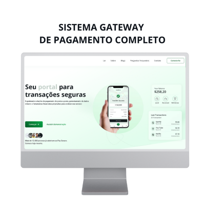 Sistema Gateway De Pagamento Completo